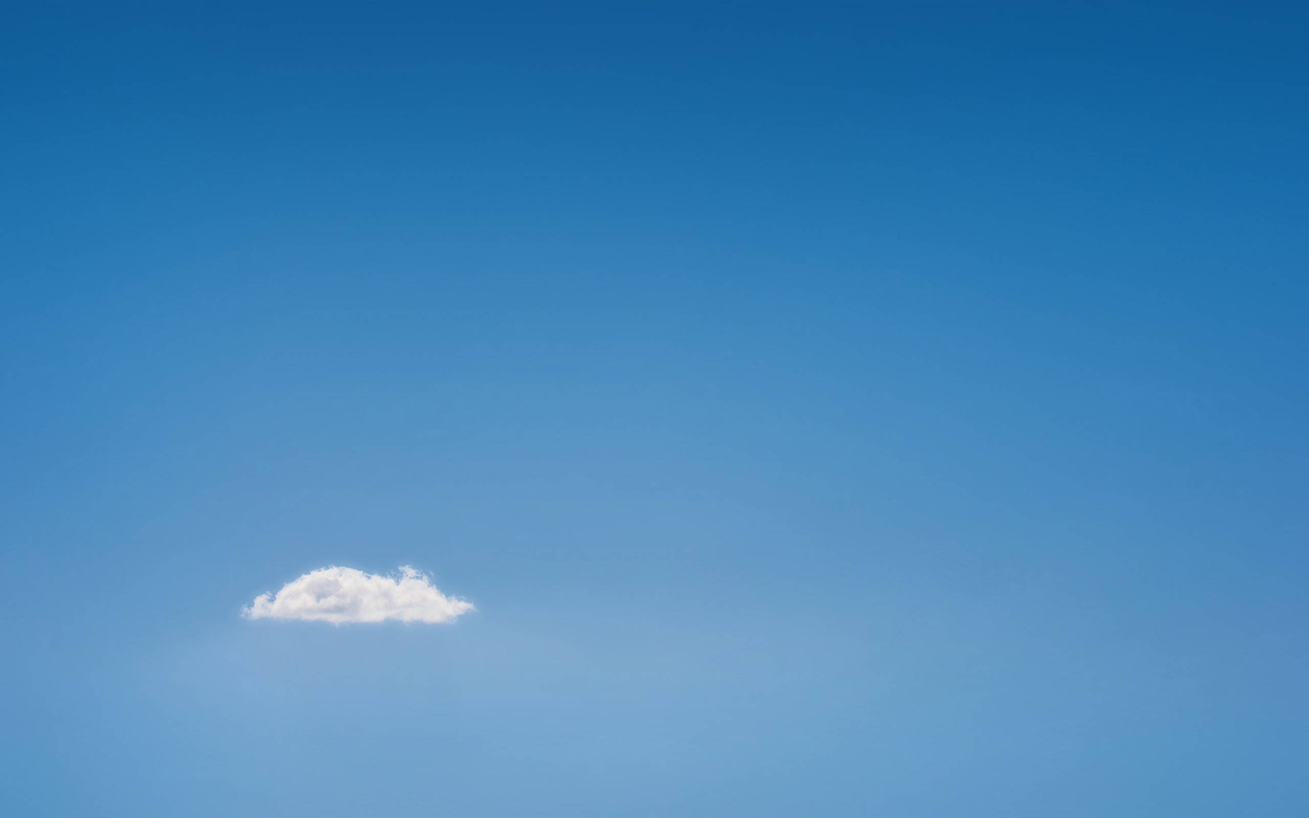 MacBook Air Lonely Cloud Тапет