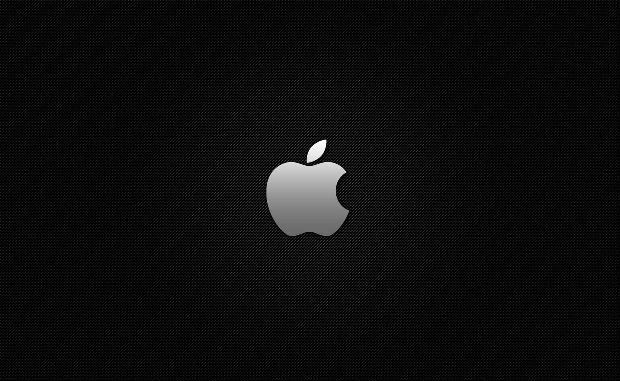 Прост лого MacBook Air Тапет