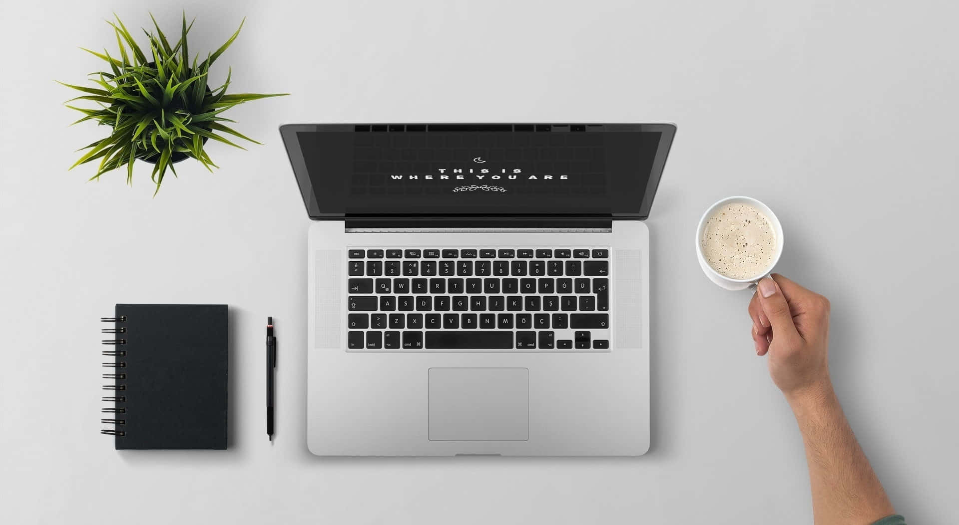 Изживейте естетиката на Macbook Тапет