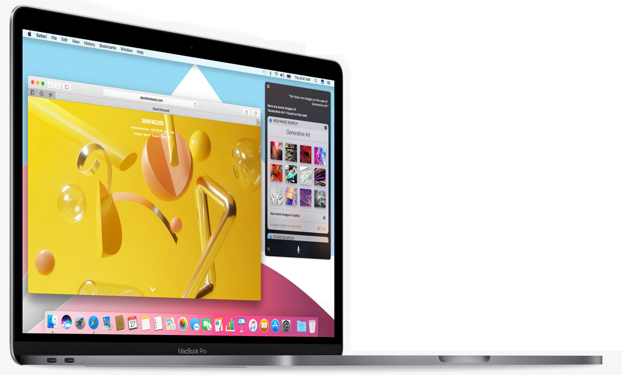 Два MacBook Pro един с друг друга Тапет