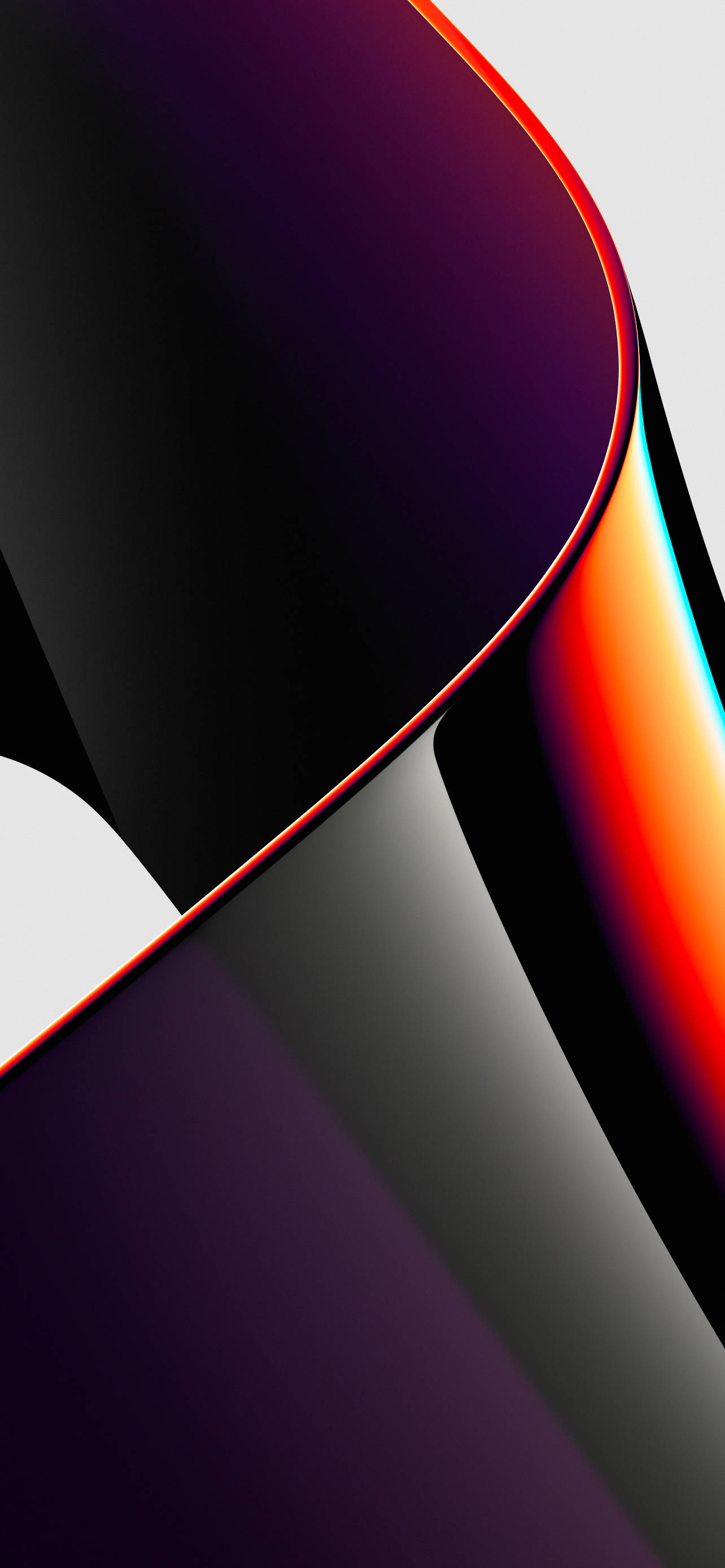 MacBook Pro Chroma Червен 2021 Тапет