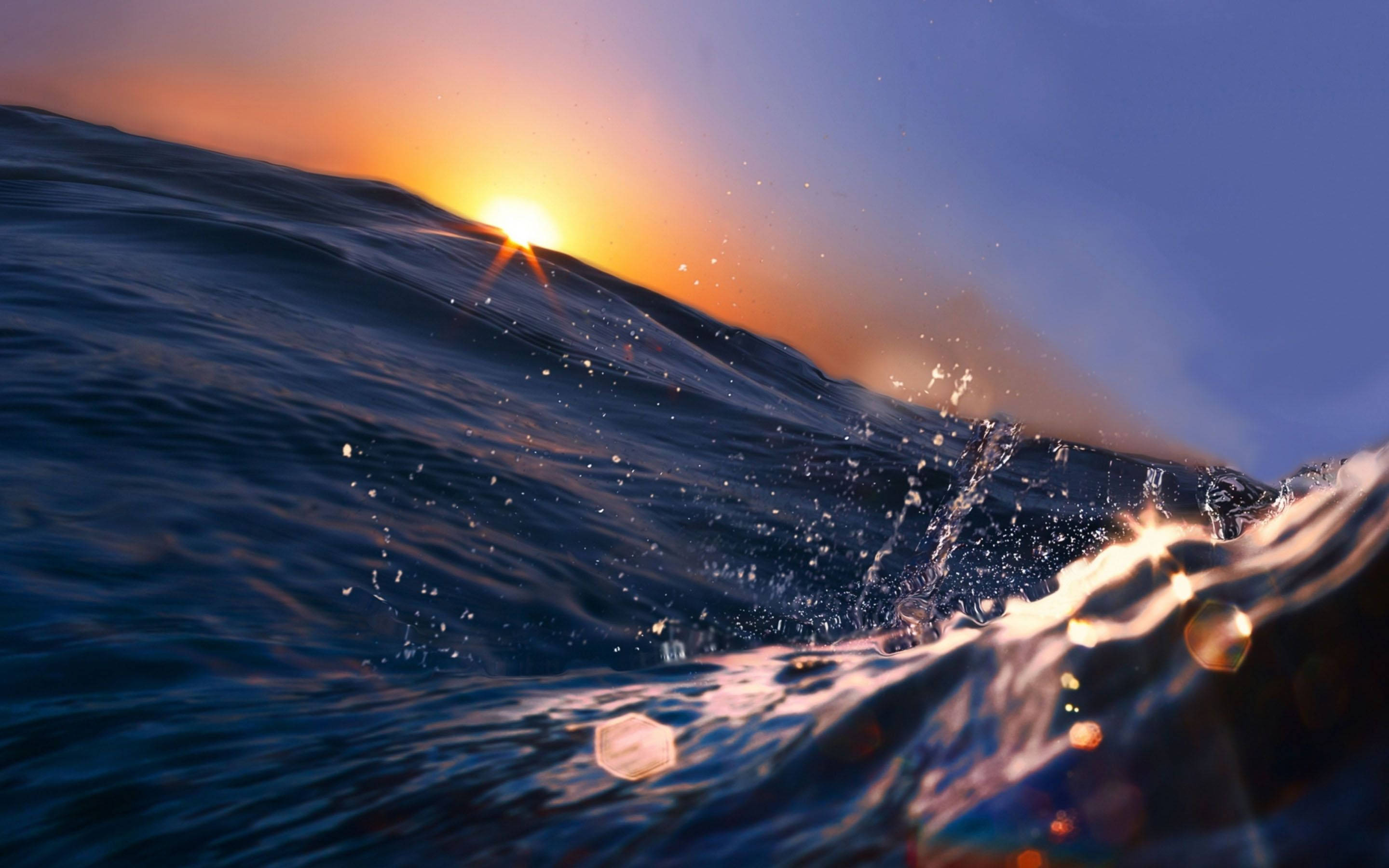 MacBook Pro Ocean Waves Тапет