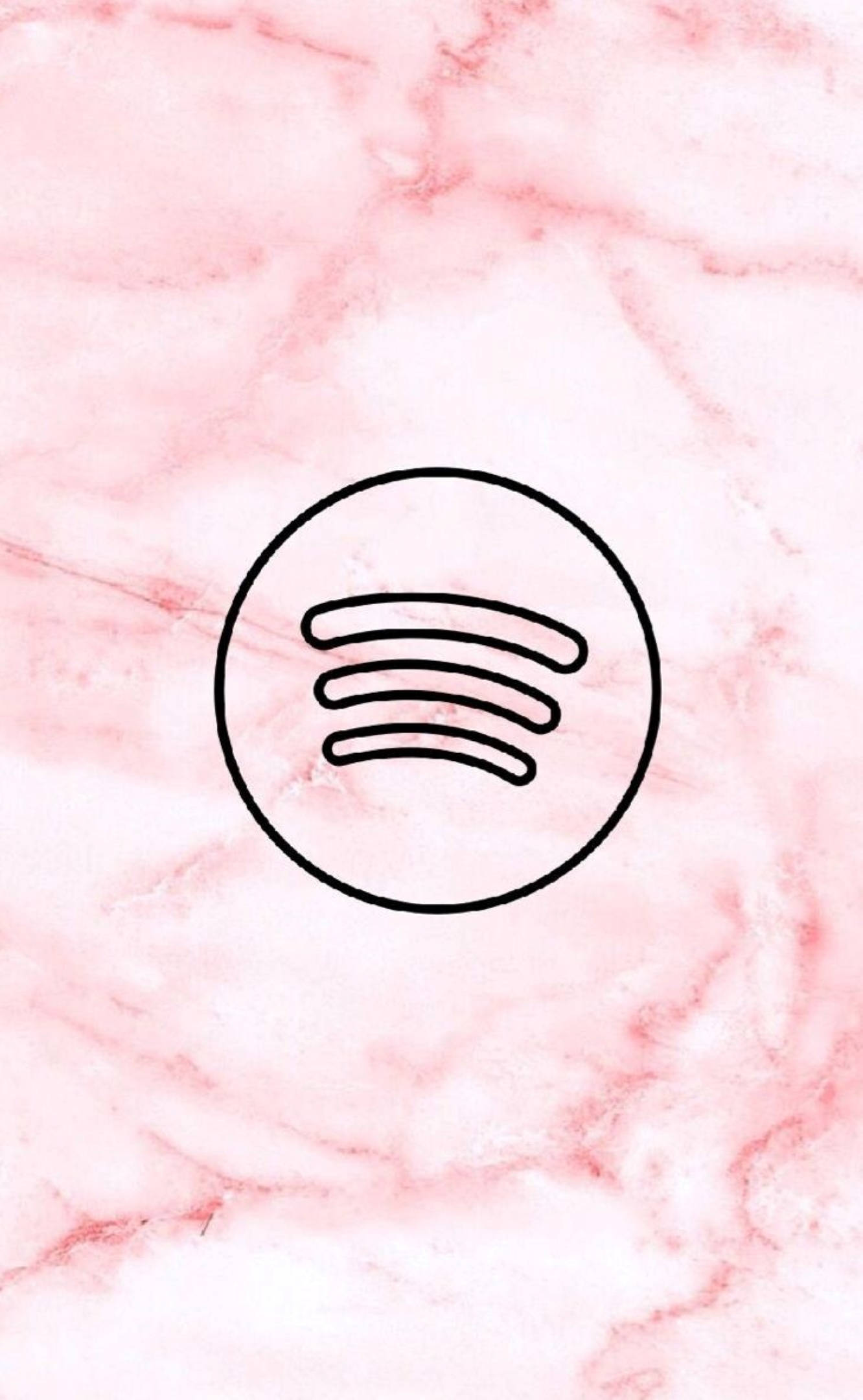 Marble Pink Spotify Тапет