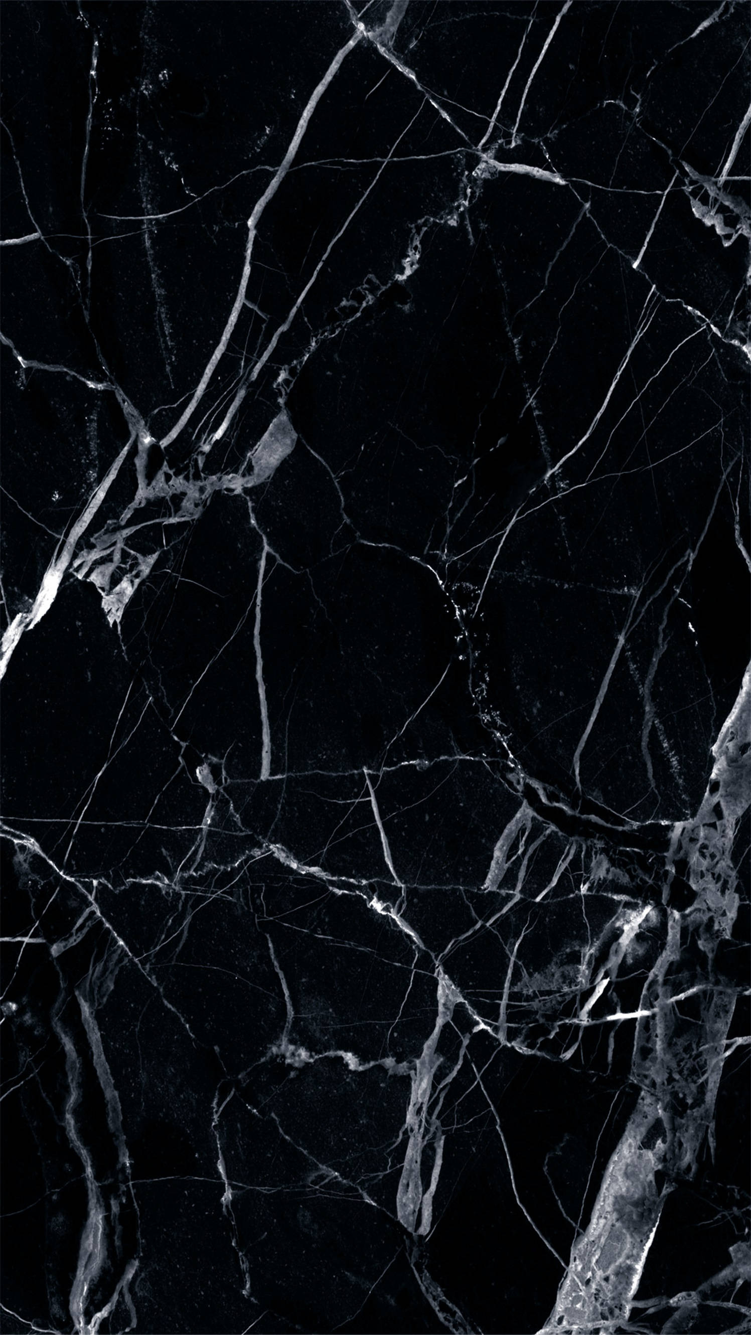 Черно-бял мрамор Marquina за iPhone Тапет