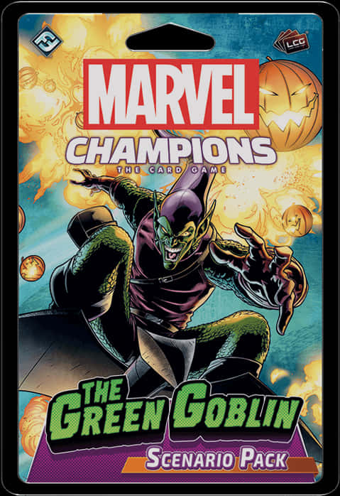 Пакет с карти за игра Marvel Champions: Зеленият гоблин Тапет