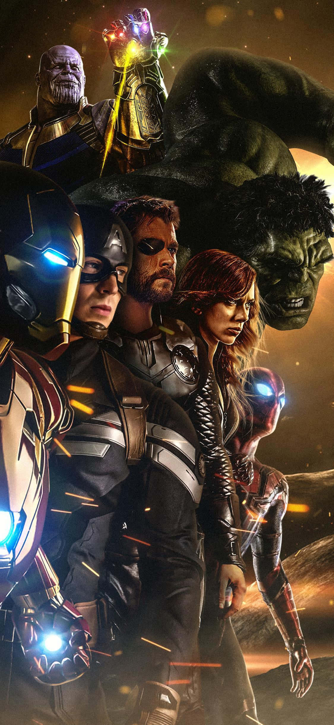 Отключете вселенните Marvel и DC на вашият iPhone Тапет