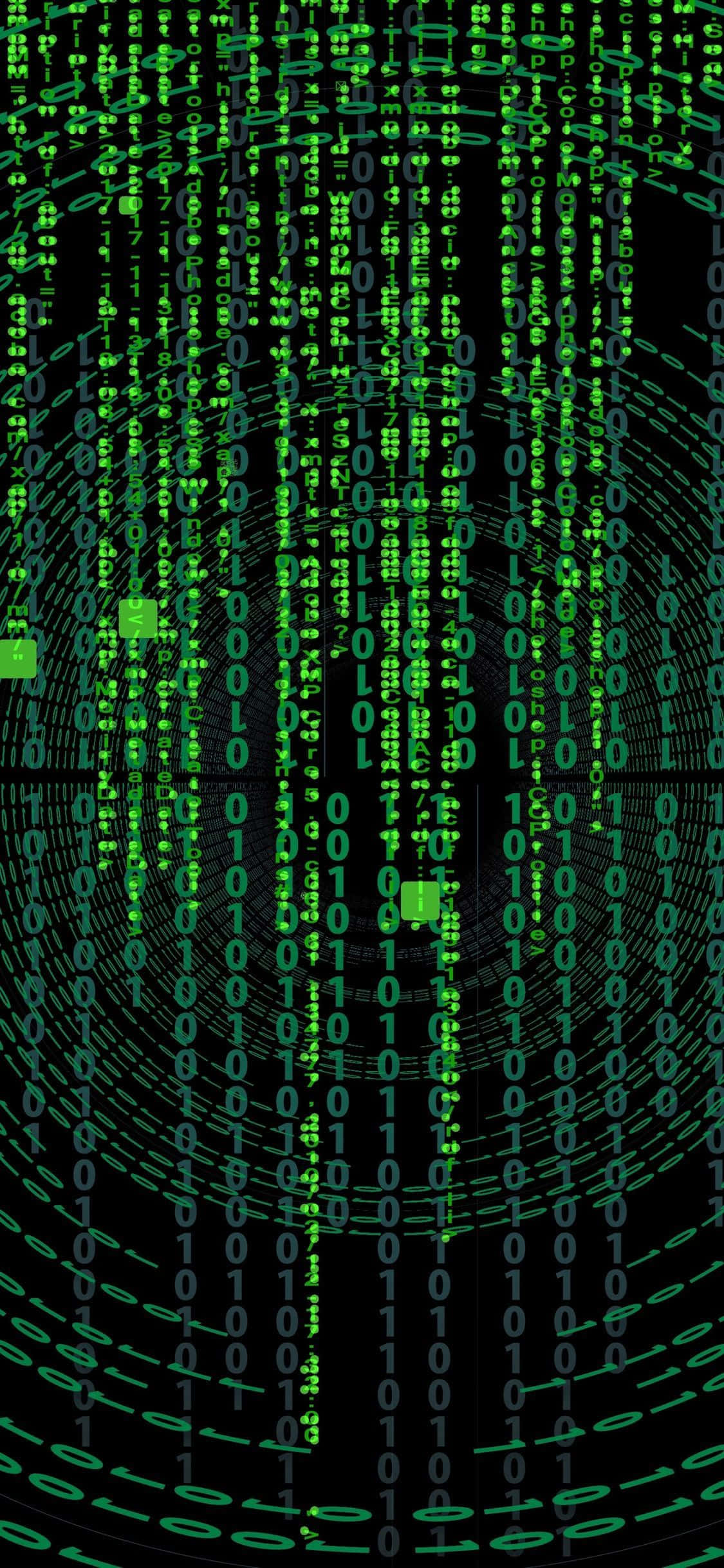 Вземи Matrix iPhone и изживей следващото ниво на смартфон технология Тапет