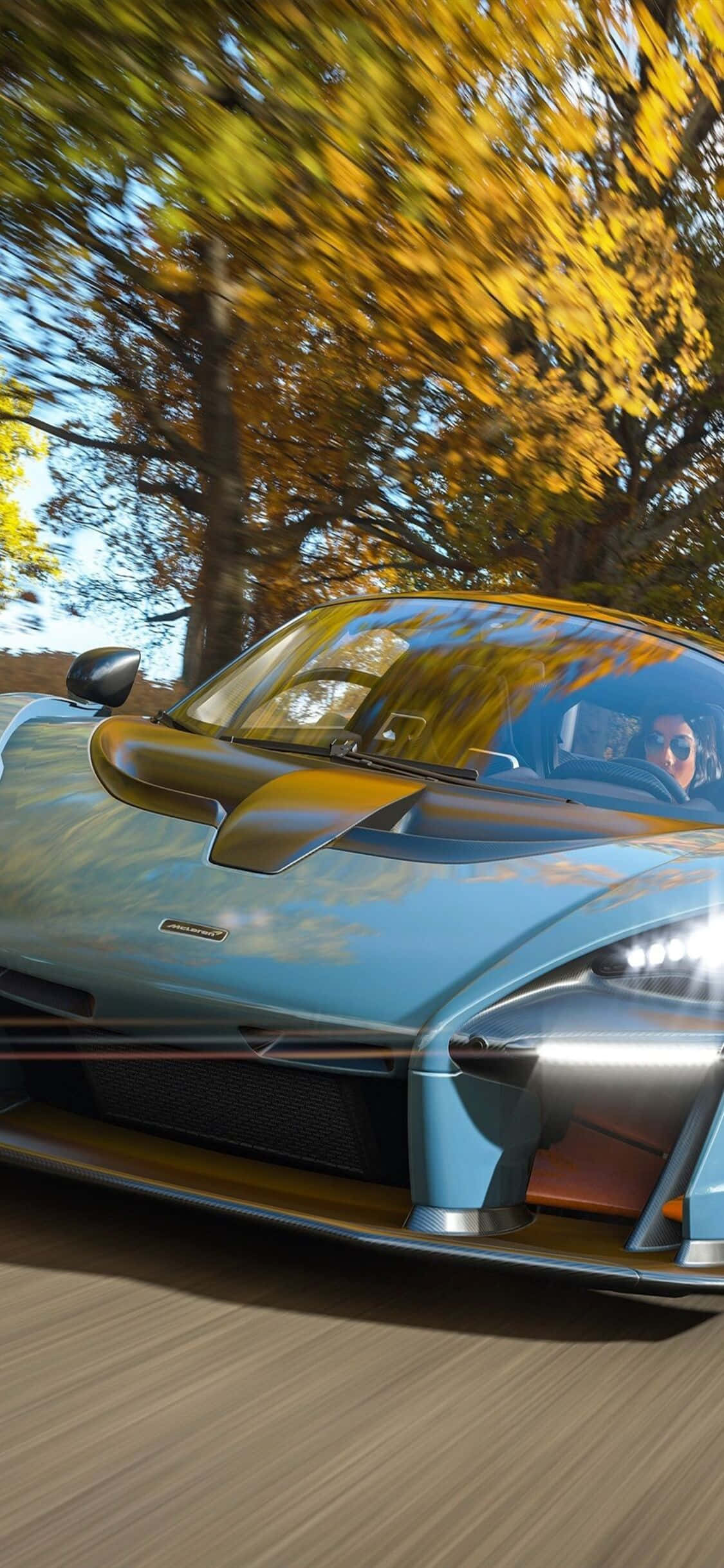 Mazda RX7 iPhone X Forza Motorsport 7 Фон Тапет