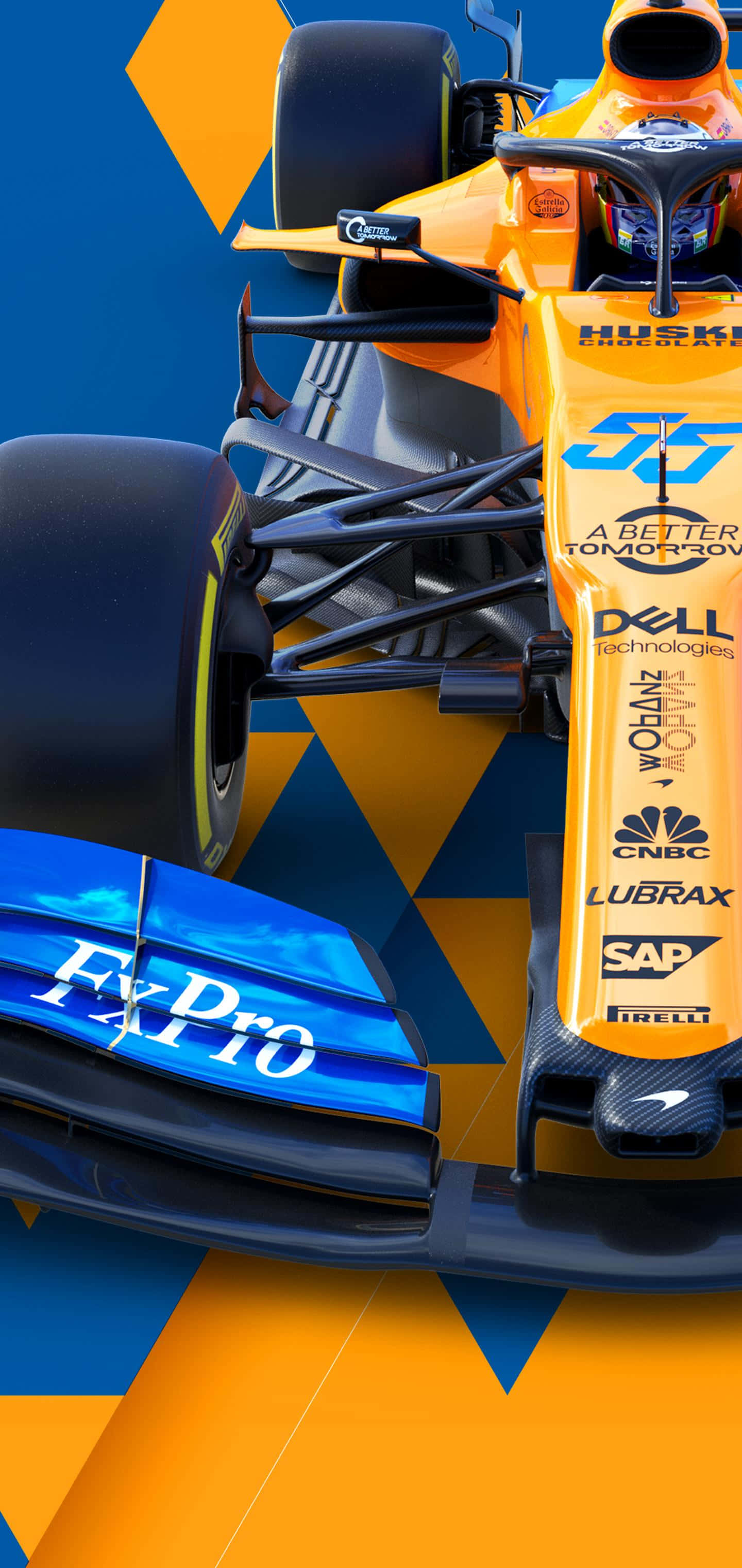 "Сила в ней визуална форма - Mclaren Formula 1" Тапет