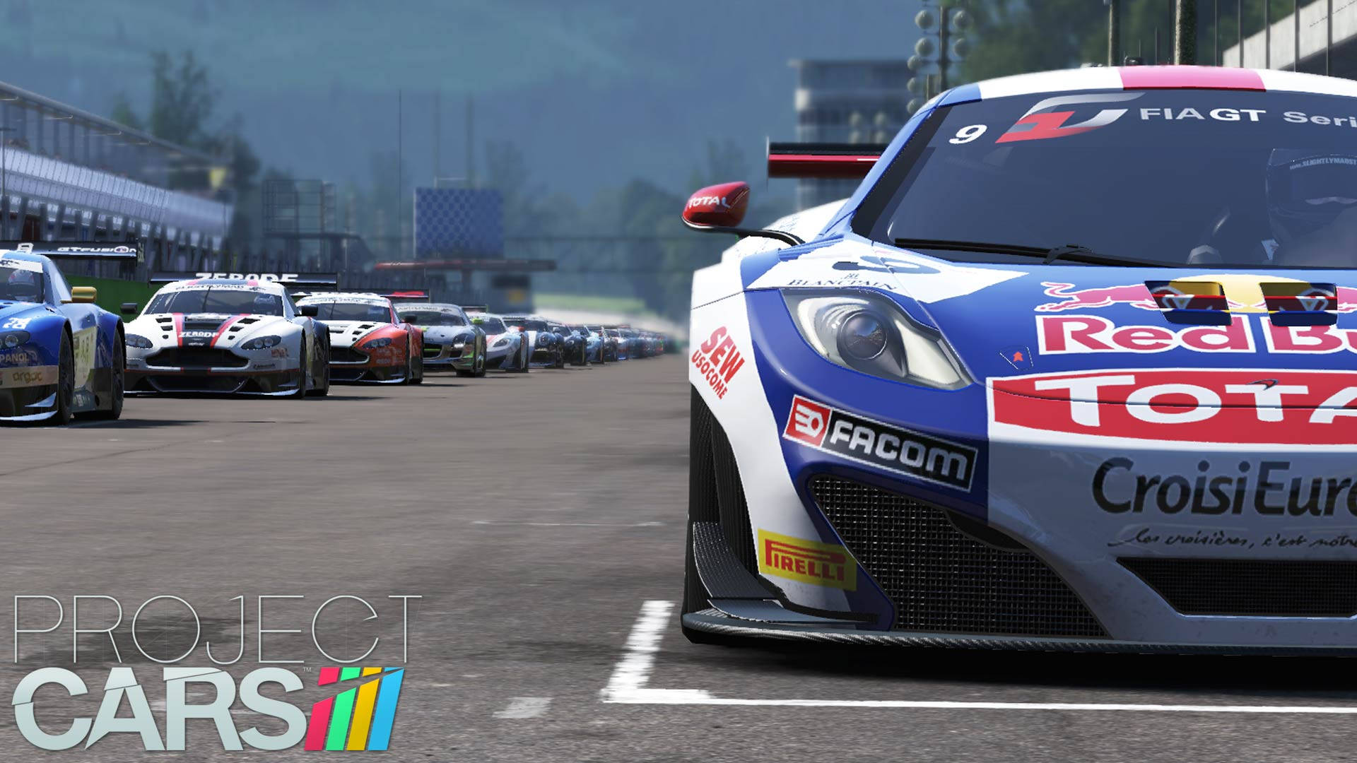 Увлекателен McLaren MP4-12C GT3 от Project Cars Тапет