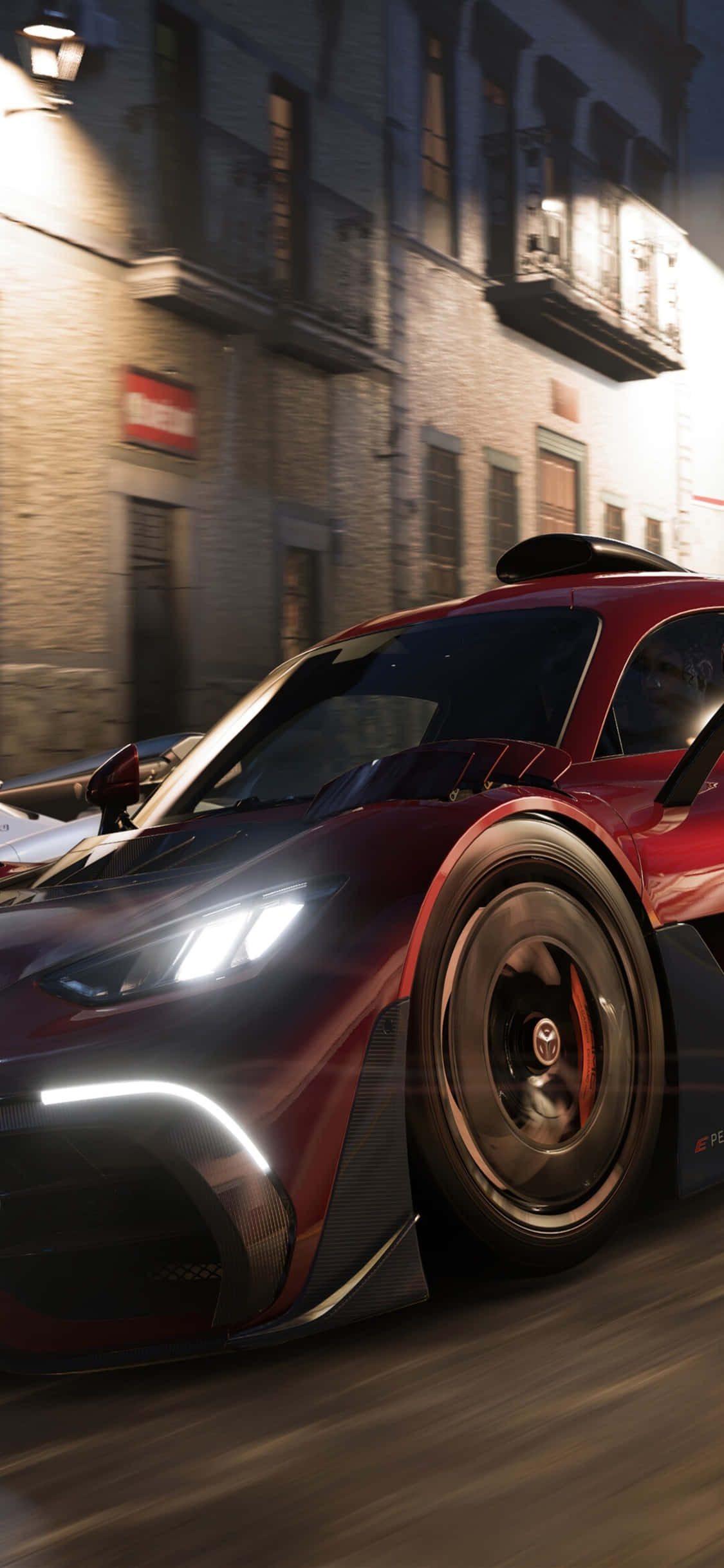 McLaren P1 iPhone X Forza Motorsport 7 фон Тапет