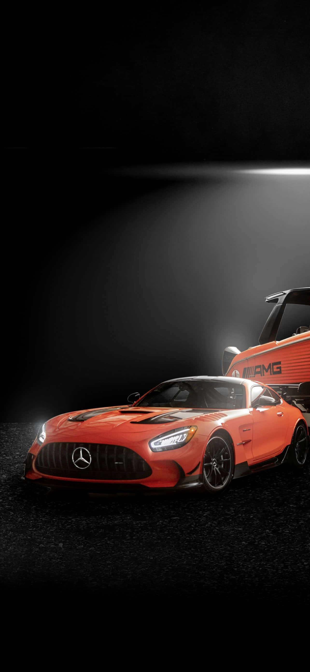 Софистицирана мощ на Mercedes GTS Тапет