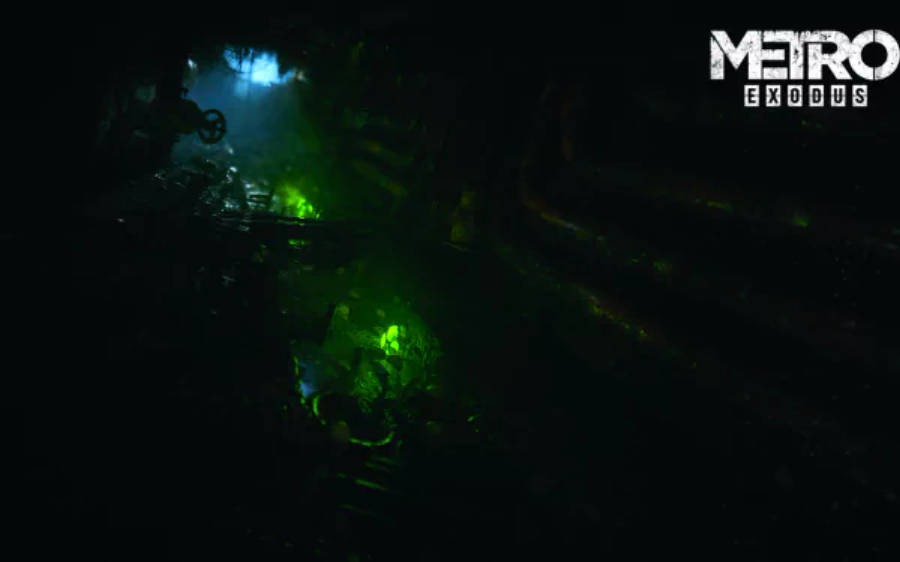 Metro Exodus Тръба 3440x1440 Тапет