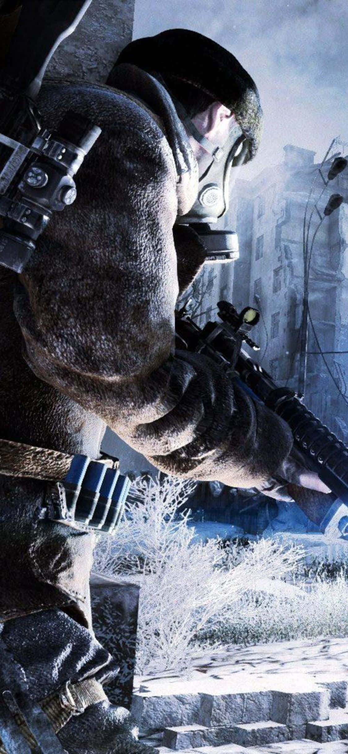 Потопете в най-фините детайли на Metro Exodus на новия ви iPhone X Тапет
