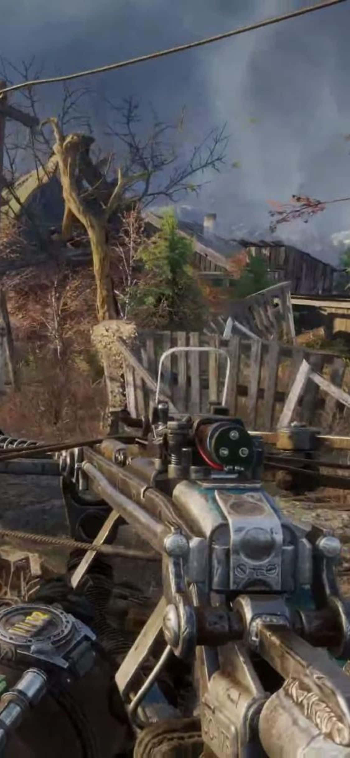 Борейте се за оцеляне в Metro Exodus на ваши iPhone X Тапет