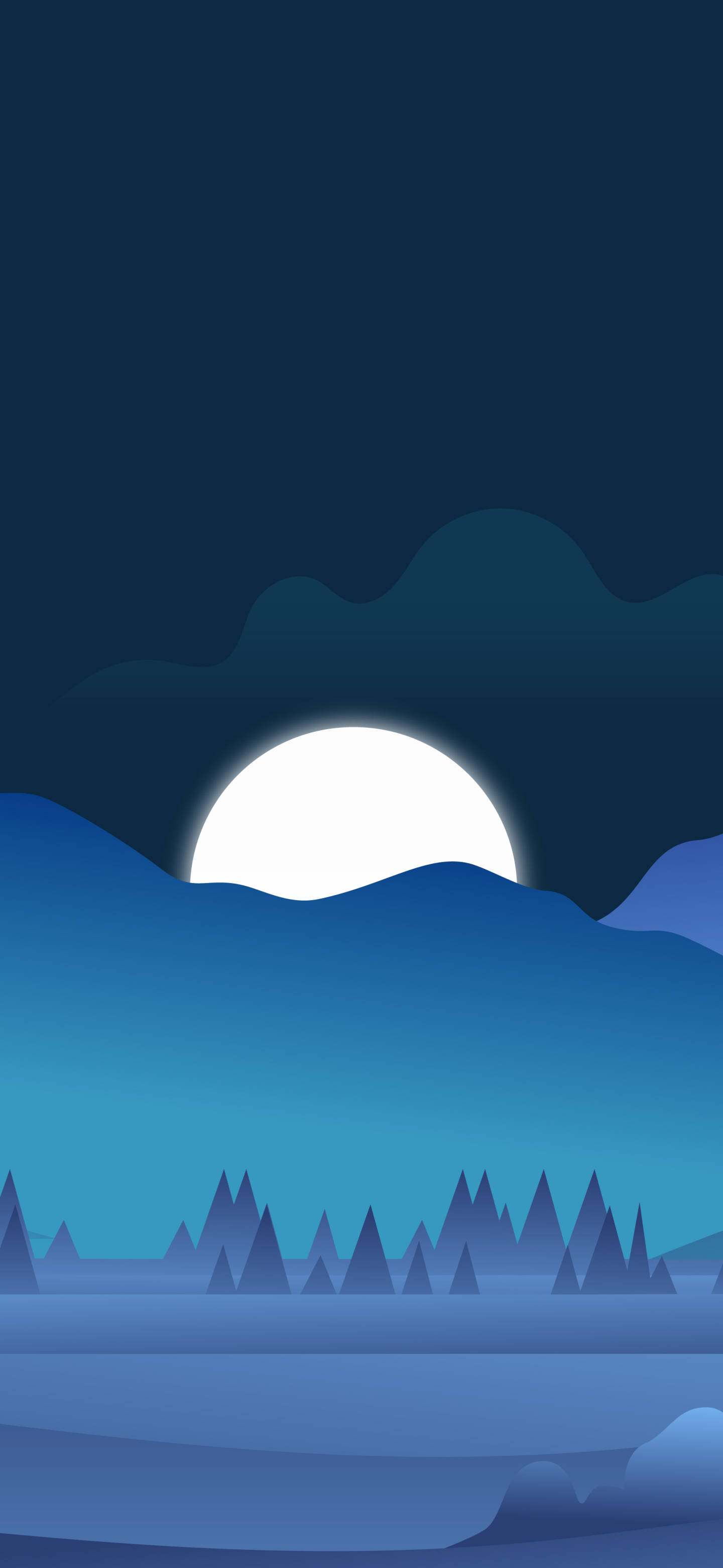 Midnight Moon за Xiaomi Redmi Note 9 Тапет