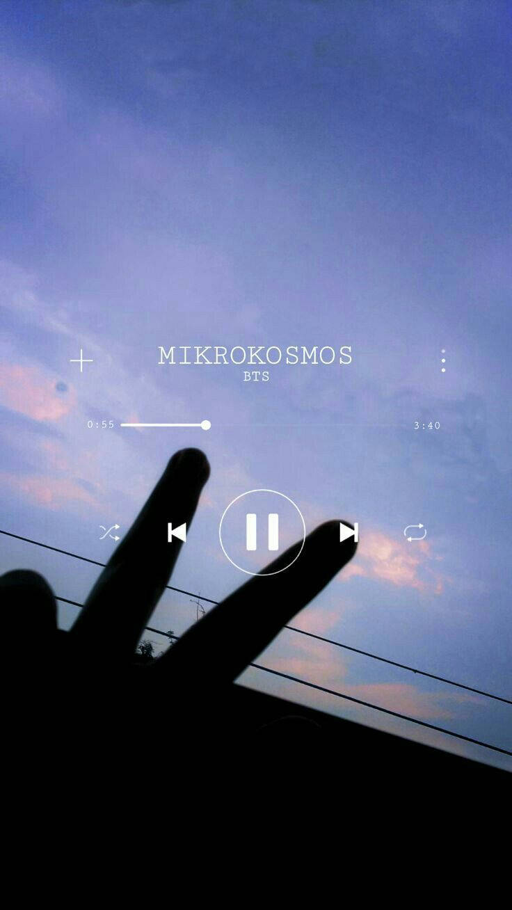 Естетична музика Mikrokosmos от BTS Тапет