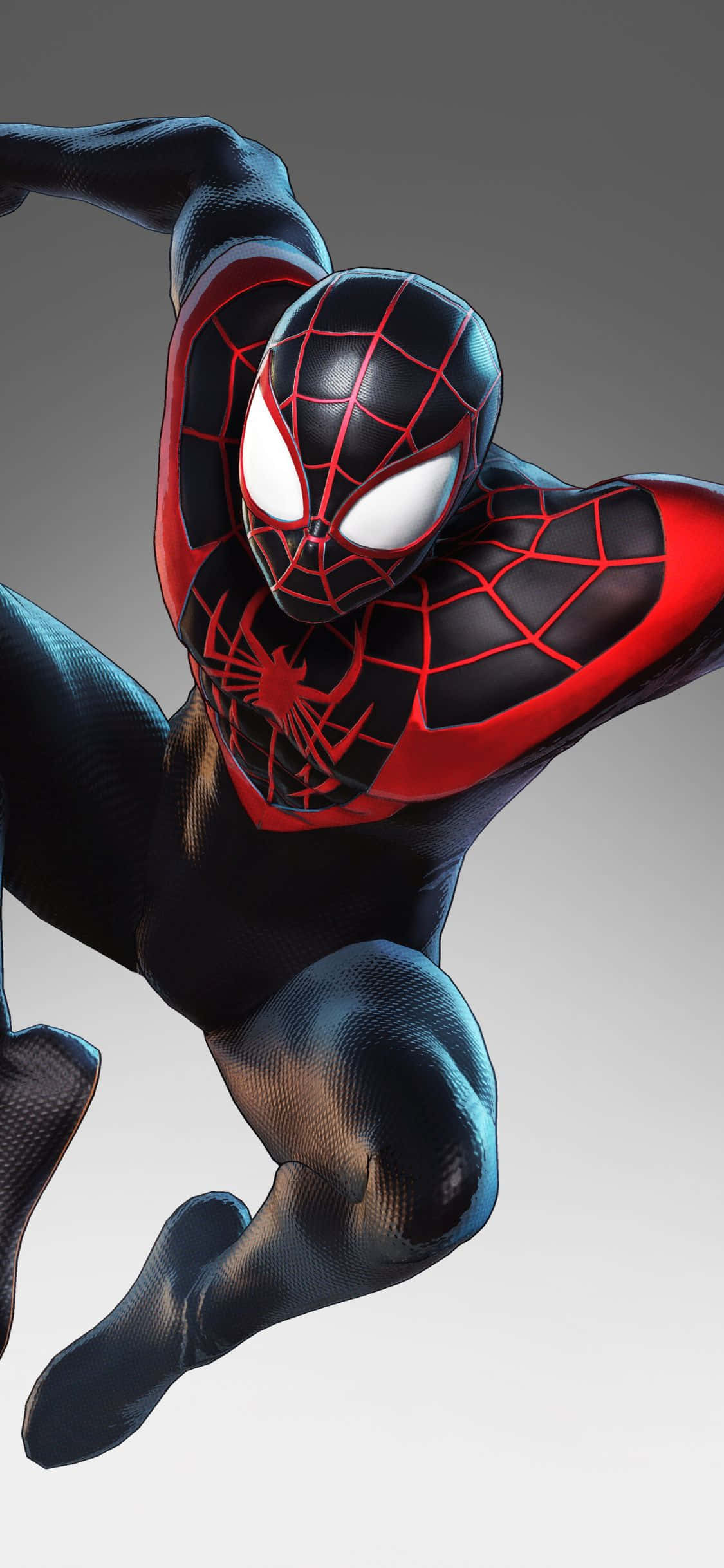 Miles Morales iPhone XS Marvel фон Тапет