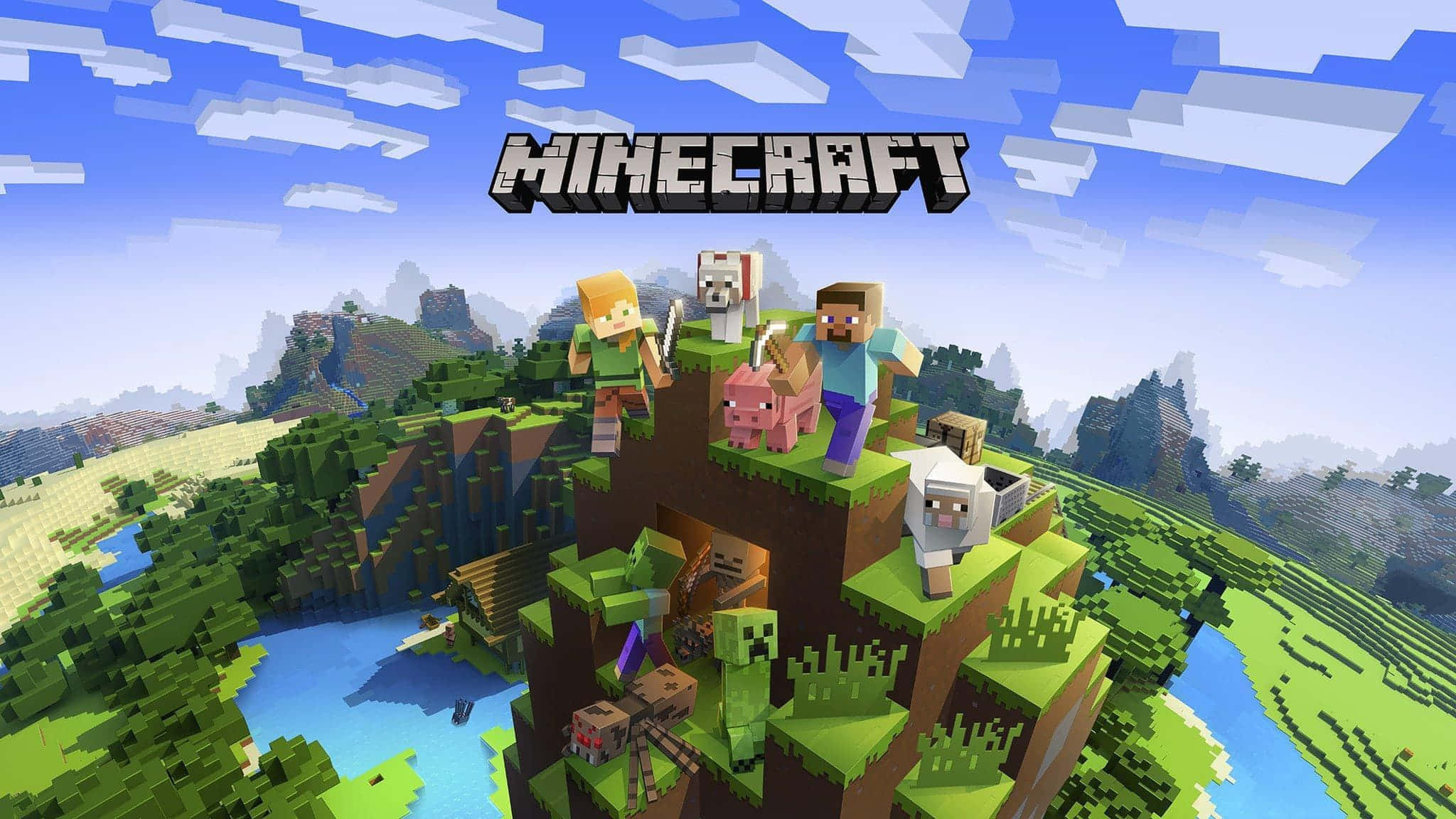 Фон на Minecraft Тапет