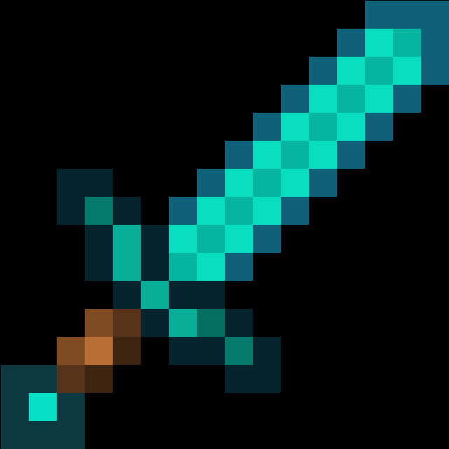 Икона на диамантен меч от Minecraft Тапет