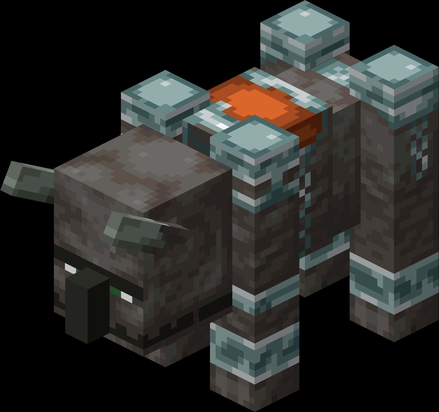 Minecraft Strider: Създание Тапет