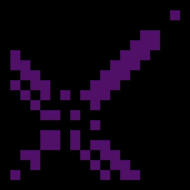 Икона на пикселен меч от Minecraft Тапет