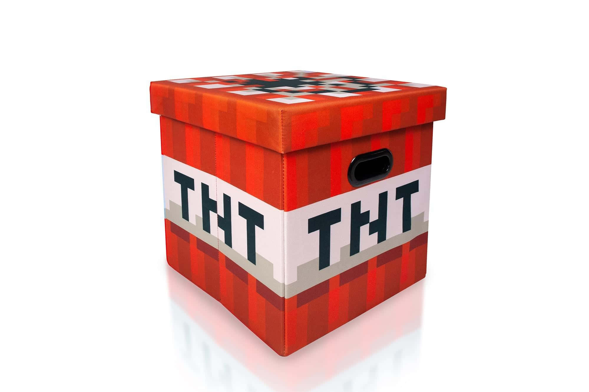 Кутия с Minecraft TNT Тапет
