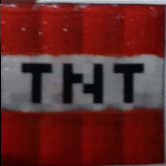 Minecraft TNT блок отблизо Тапет