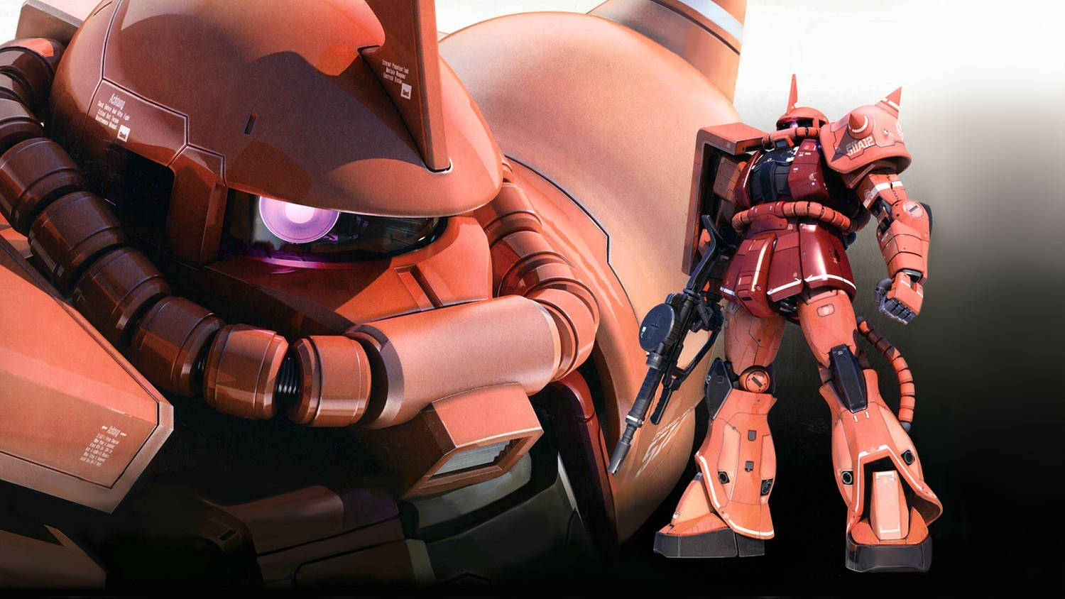 Mobile Suit Gundam Среден и Цял Кадър Тапет