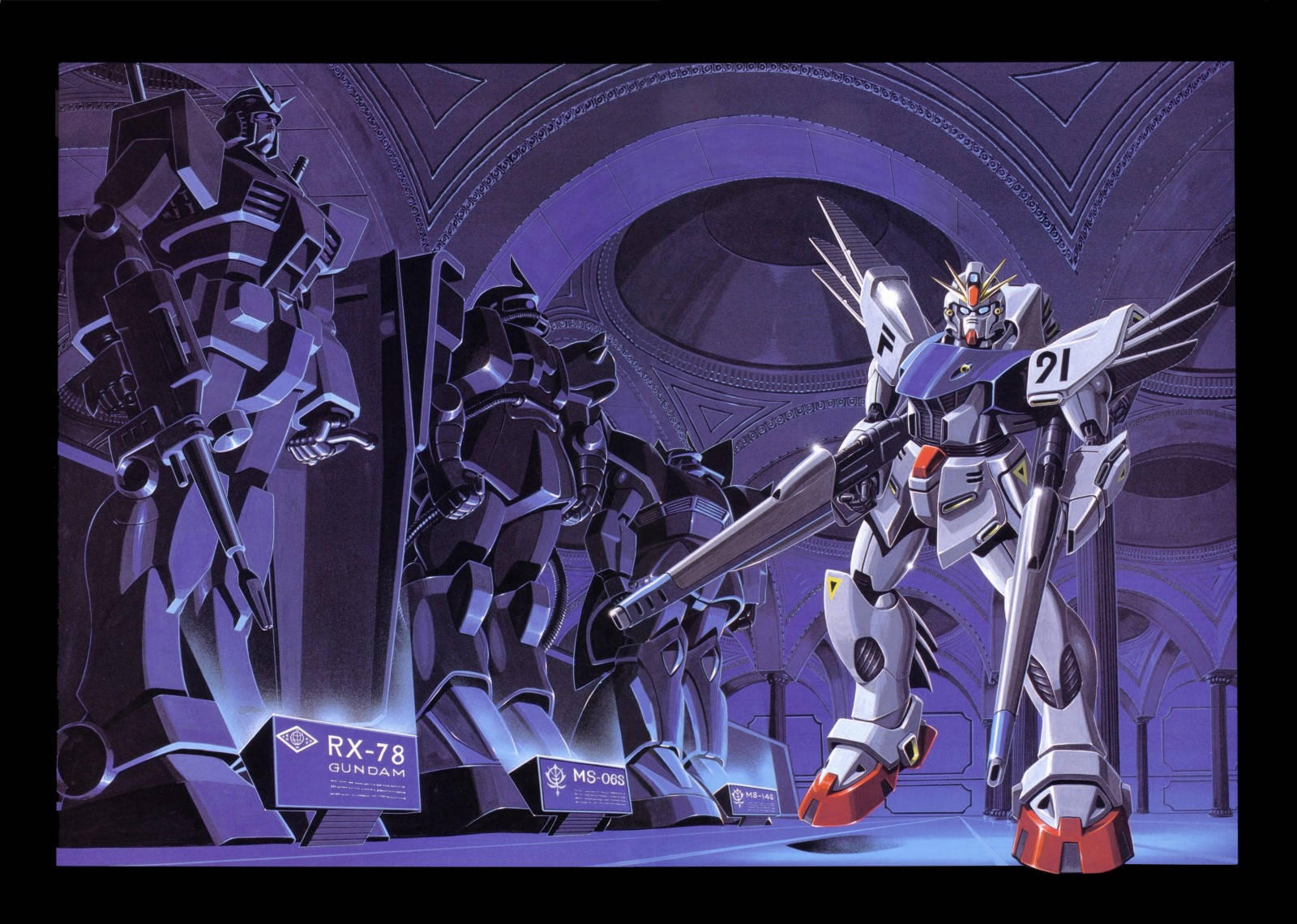 Филмът Mobile Suit Gundam F91 Тапет