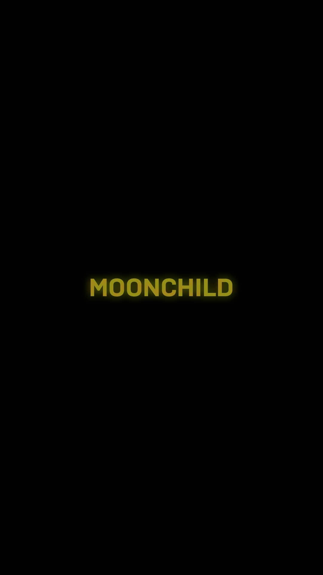 Moonchild BTS Черна естетика Тапет
