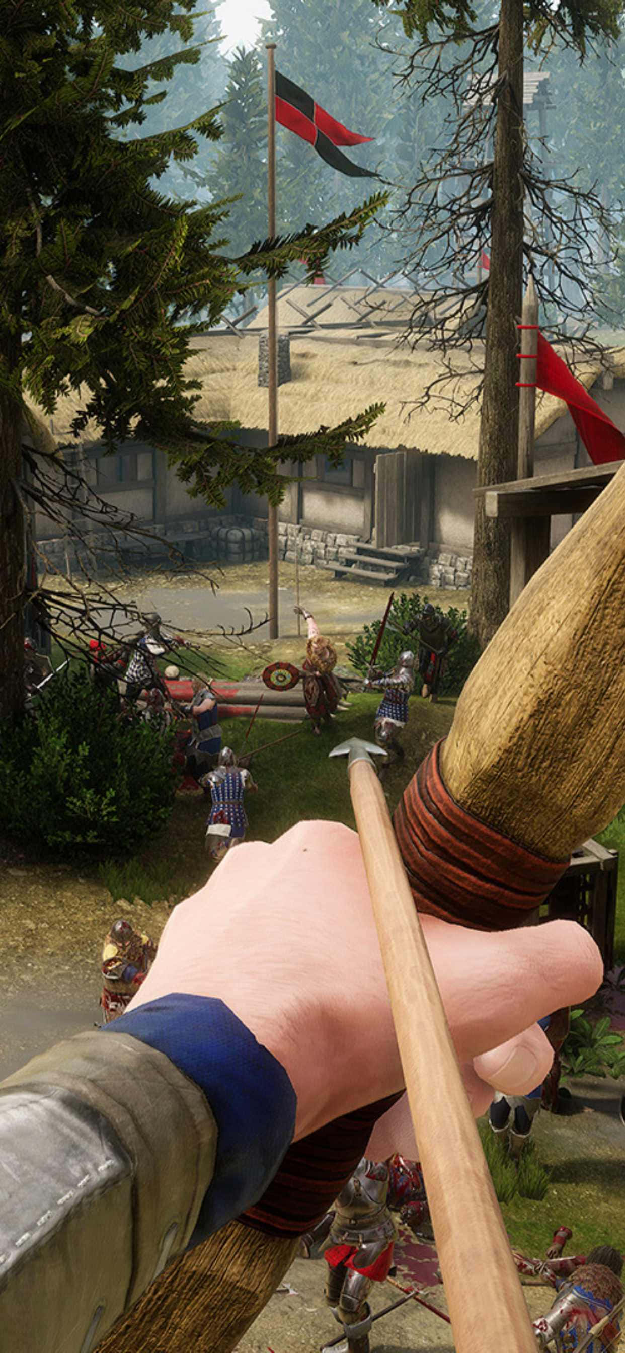 Играйте Mordhau на най-новия iPhone Тапет