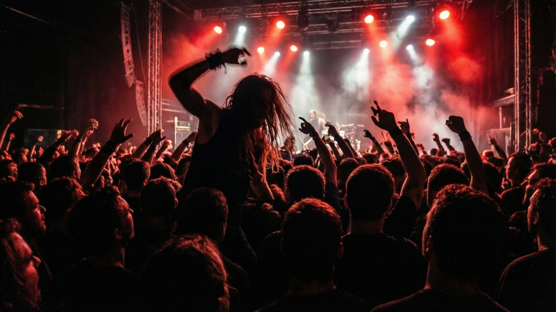 Беснието на Mosh Pit-а Тапет