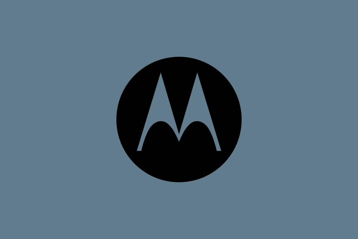 Минималистичен инициал Motorola Тапет