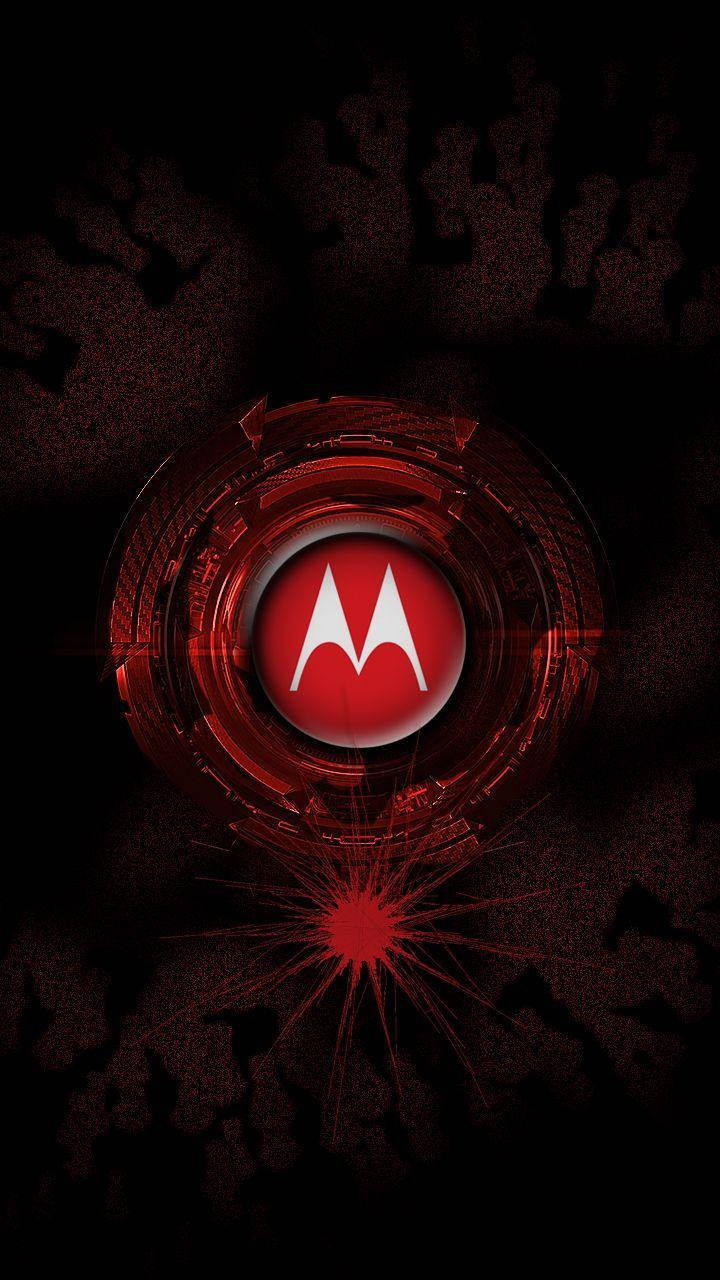 Motorola тъмночервен Тапет