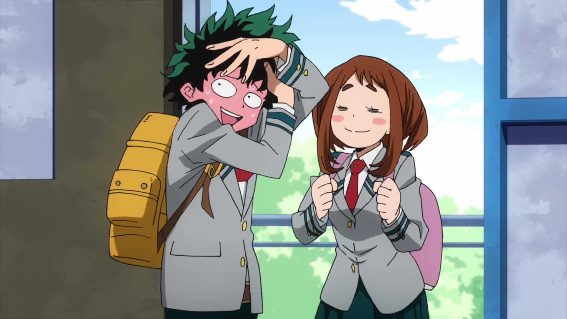 Аниме двойка My Hero Academia Тапет