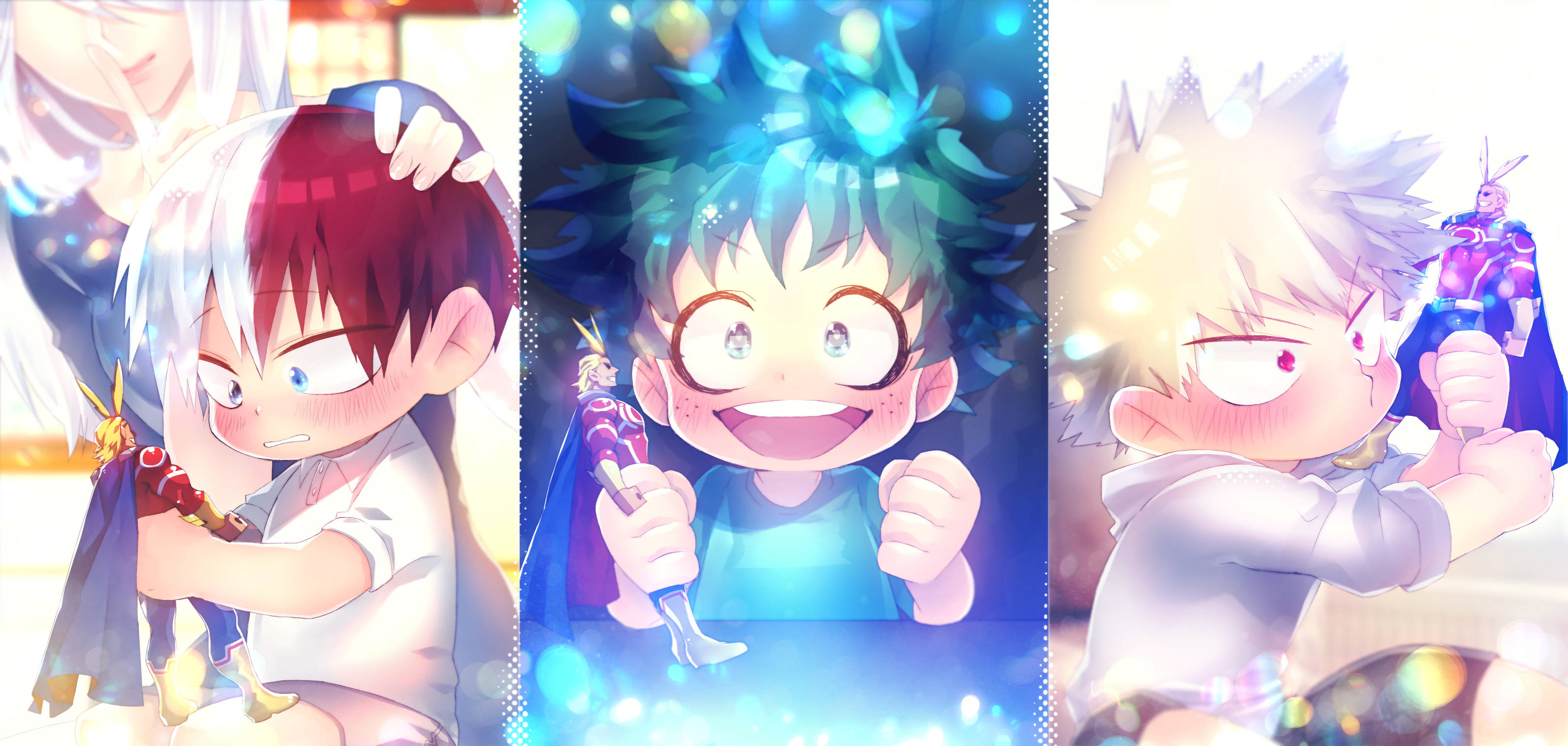 My Hero Academia Sladkiy Todoroki Тапет
