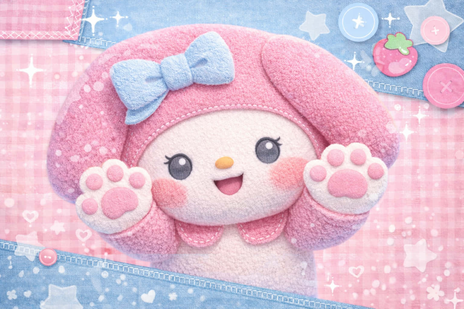 Сладък тапет на My Melody Тапет