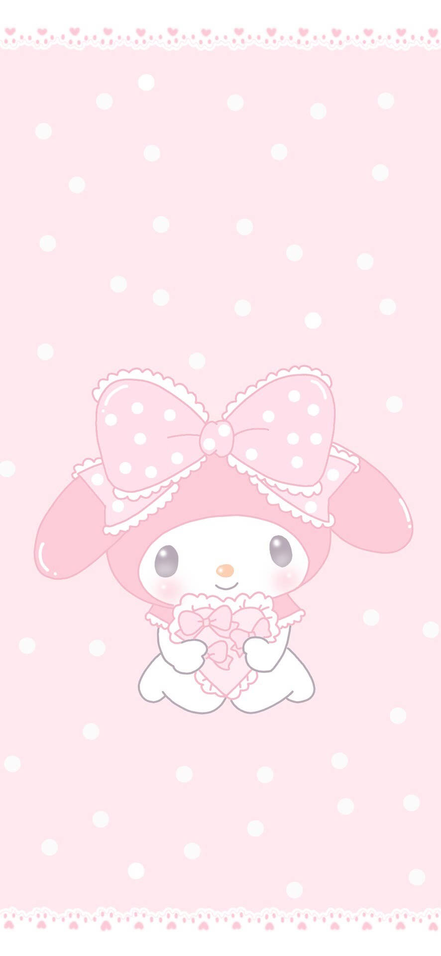 My Melody нежна естетика Тапет