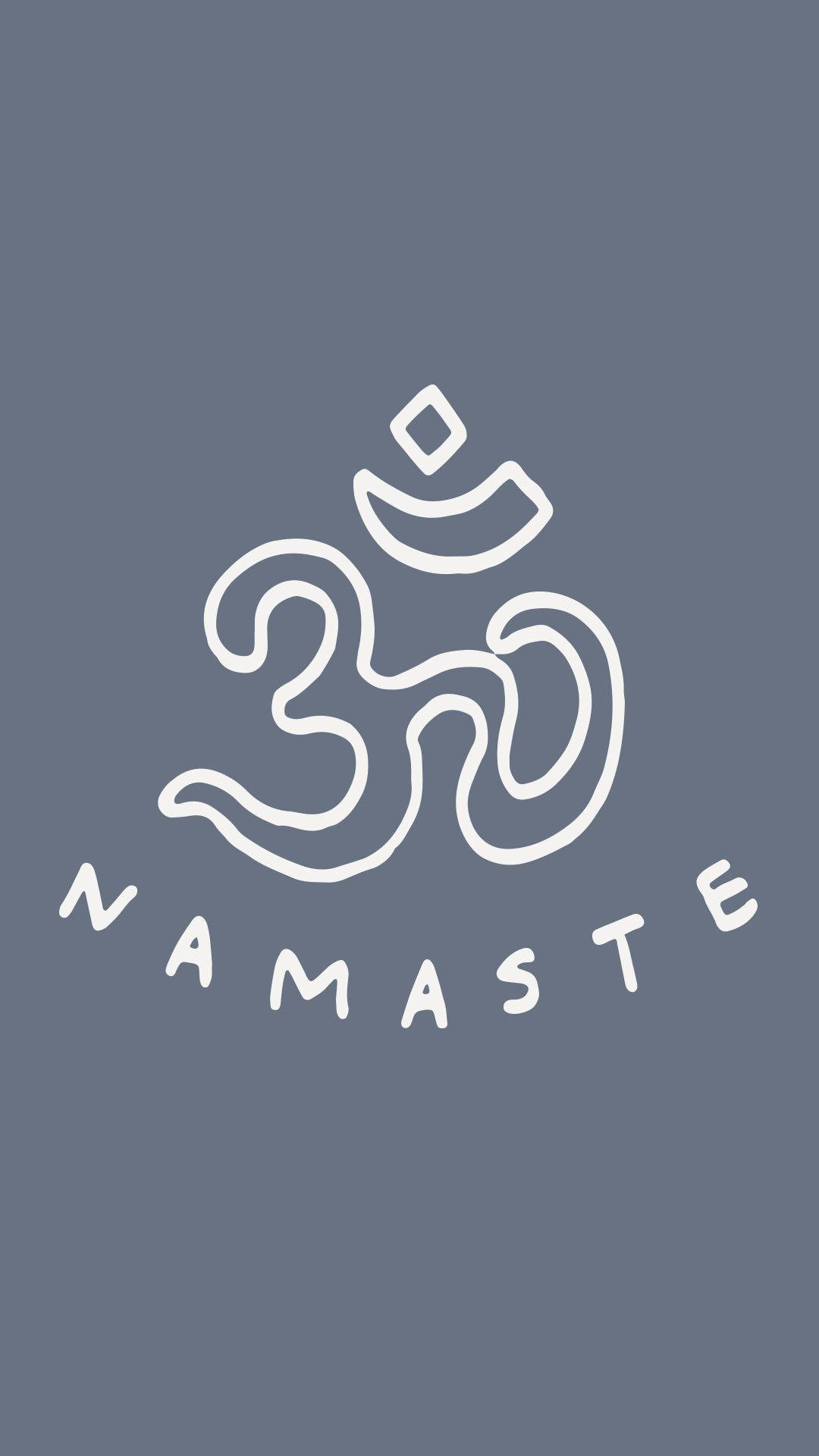 Namaste духовна естетика Тапет