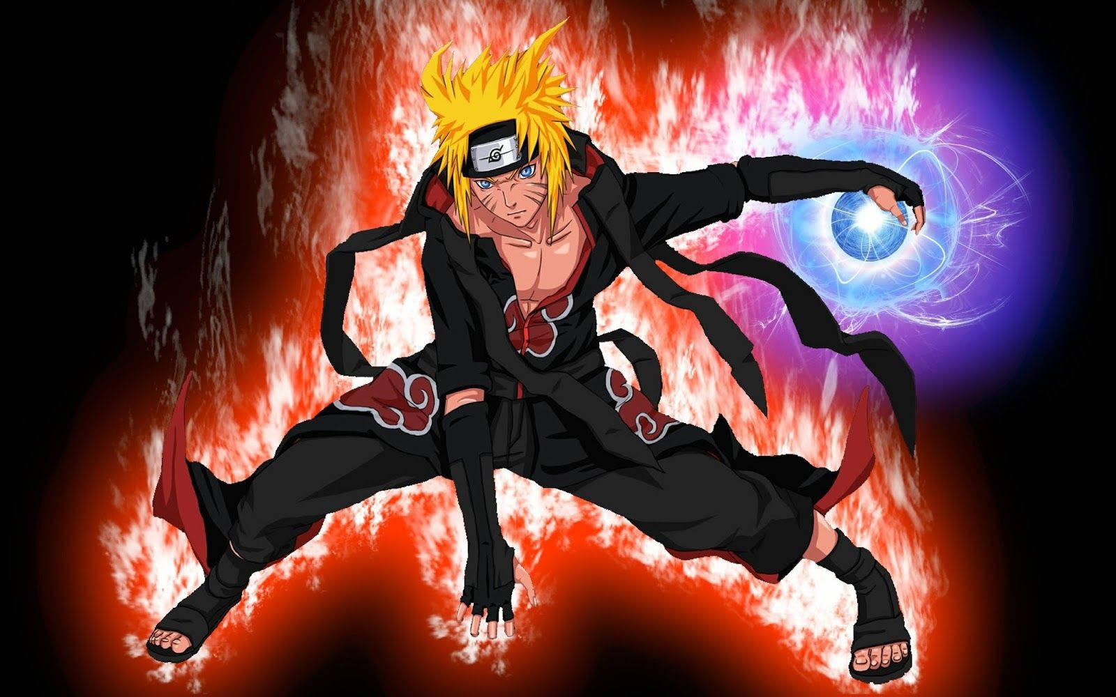 Naruto drip красив герой Тапет