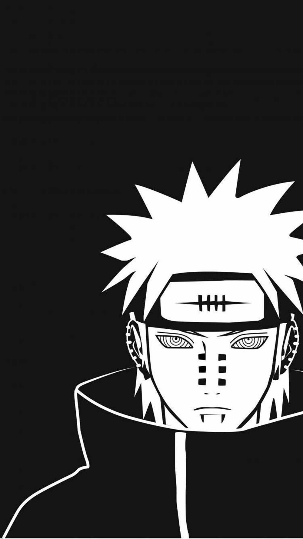 Naruto Черен Акацуки Яхико Тапет