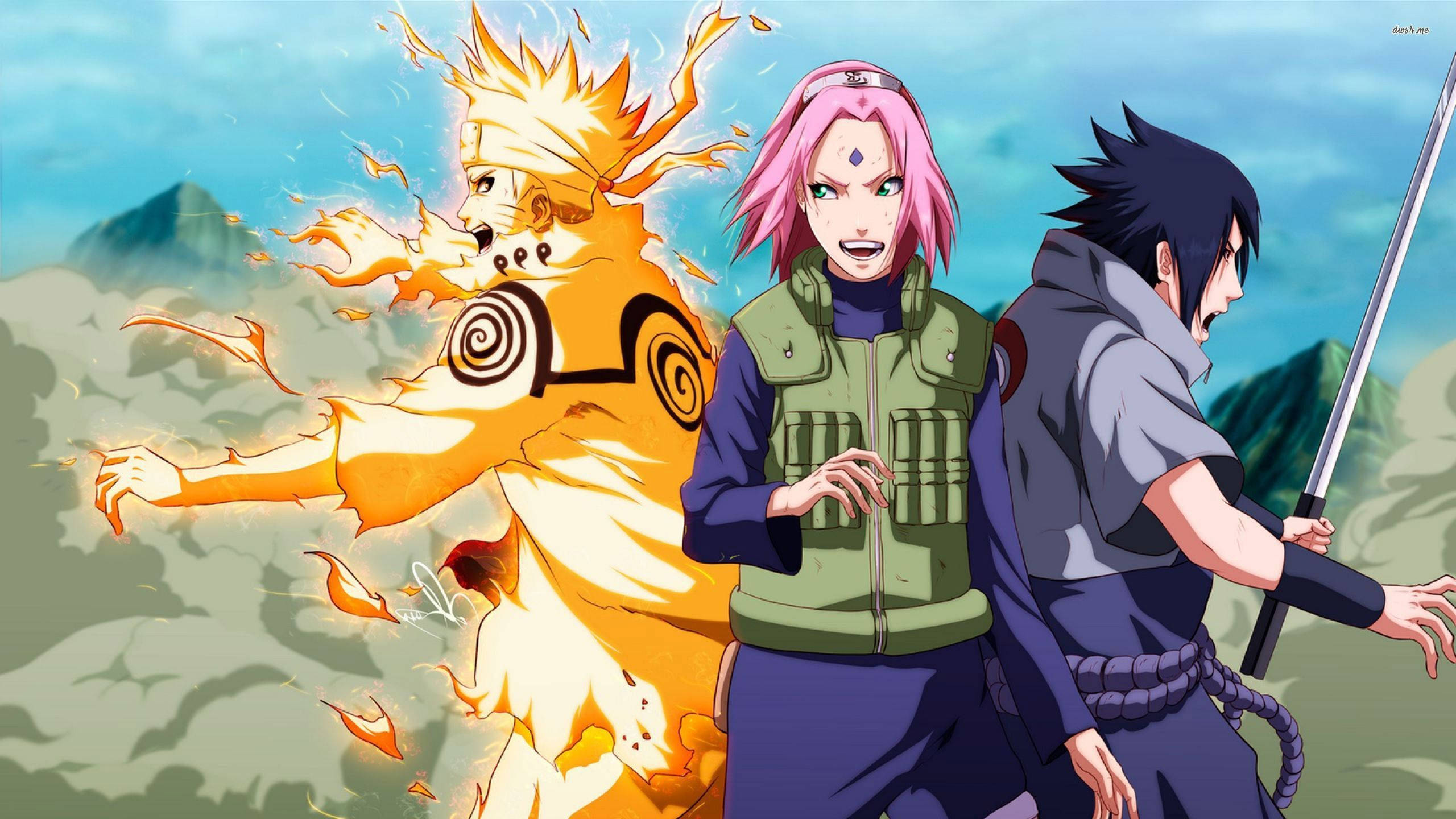 Naruto На живо Отбор 7 Тапет