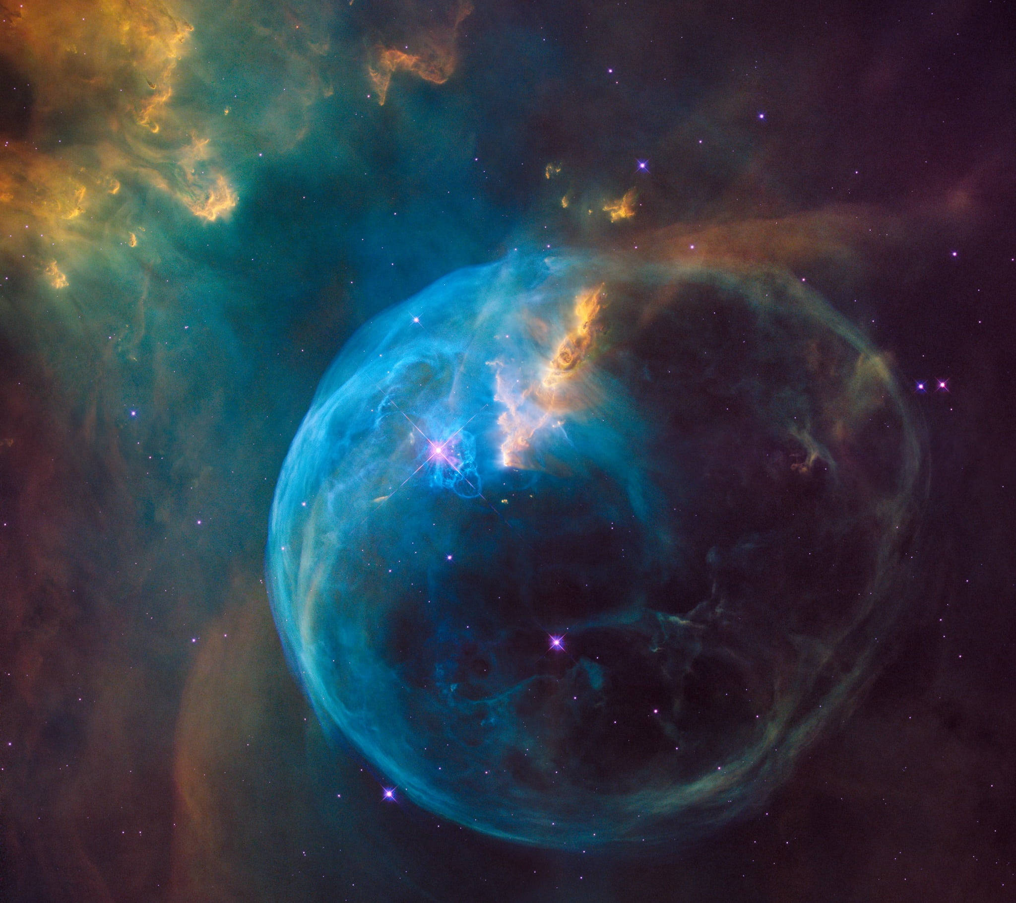 NASA iPhone Wolf Rayet звезда Тапет
