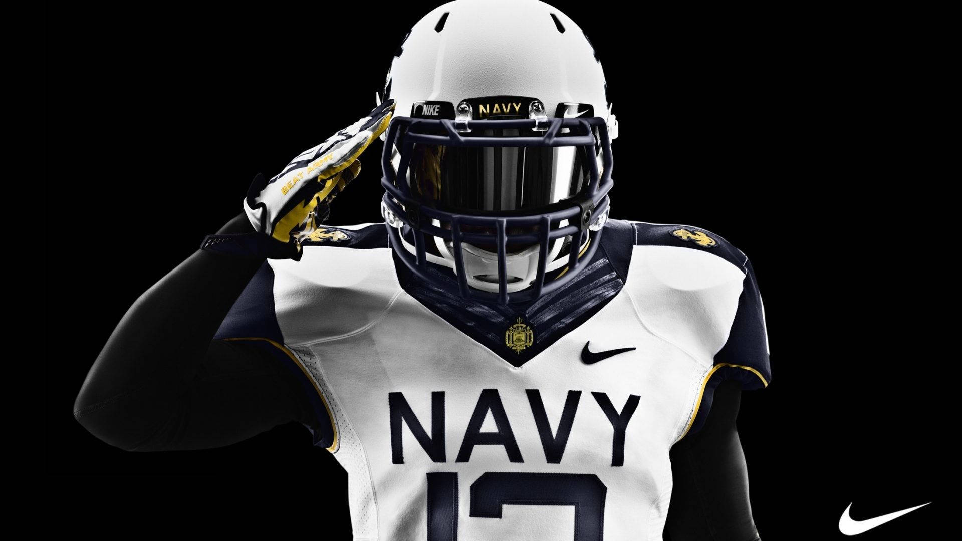 Пулсиращи изпълнения на Navy Midshipmen създават спектакъл в колежанския футбол Тапет