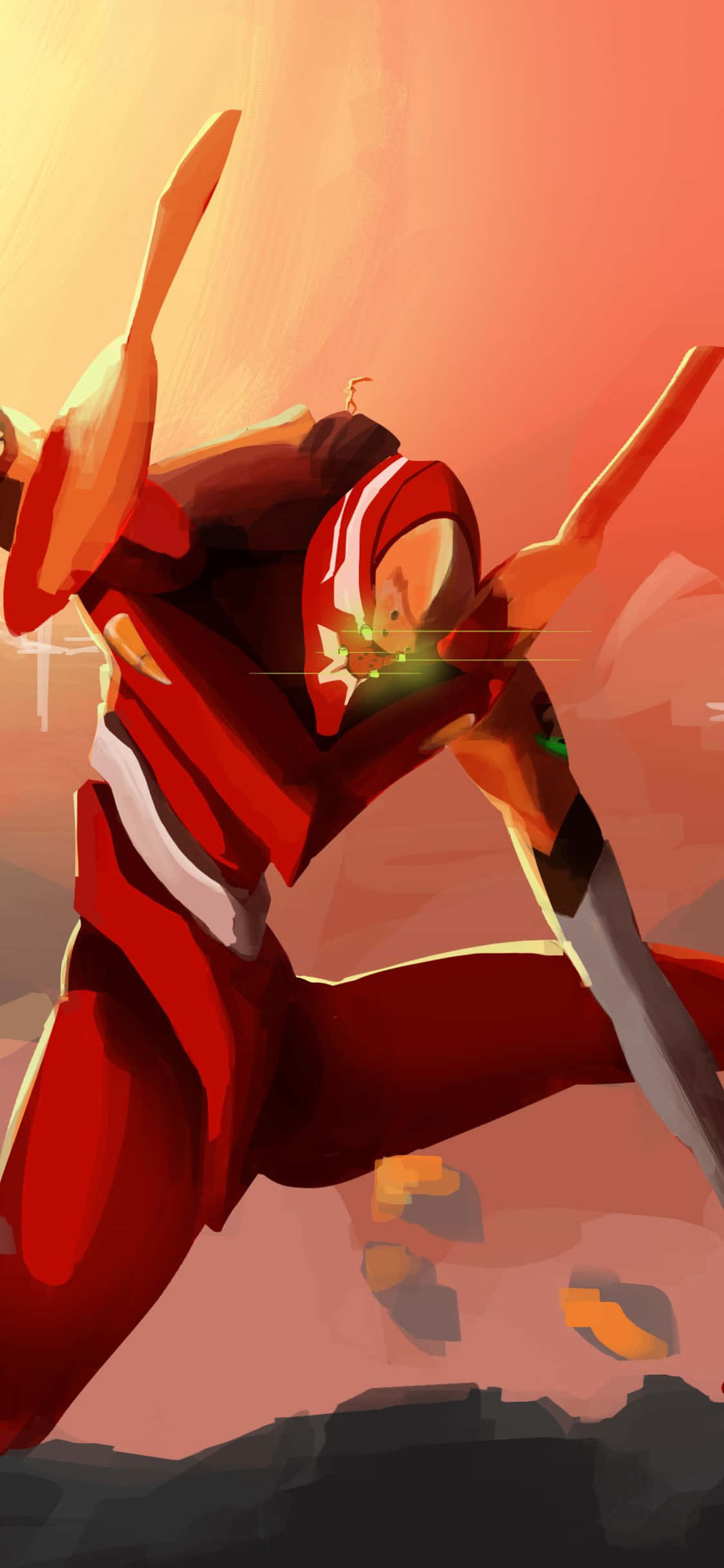 Покажи своя фендъм с Neon Genesis Evangelion iPhone Тапет