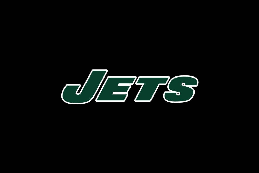 Минималистичен футболен отбор Ню Йорк Джетс от NFL Тапет