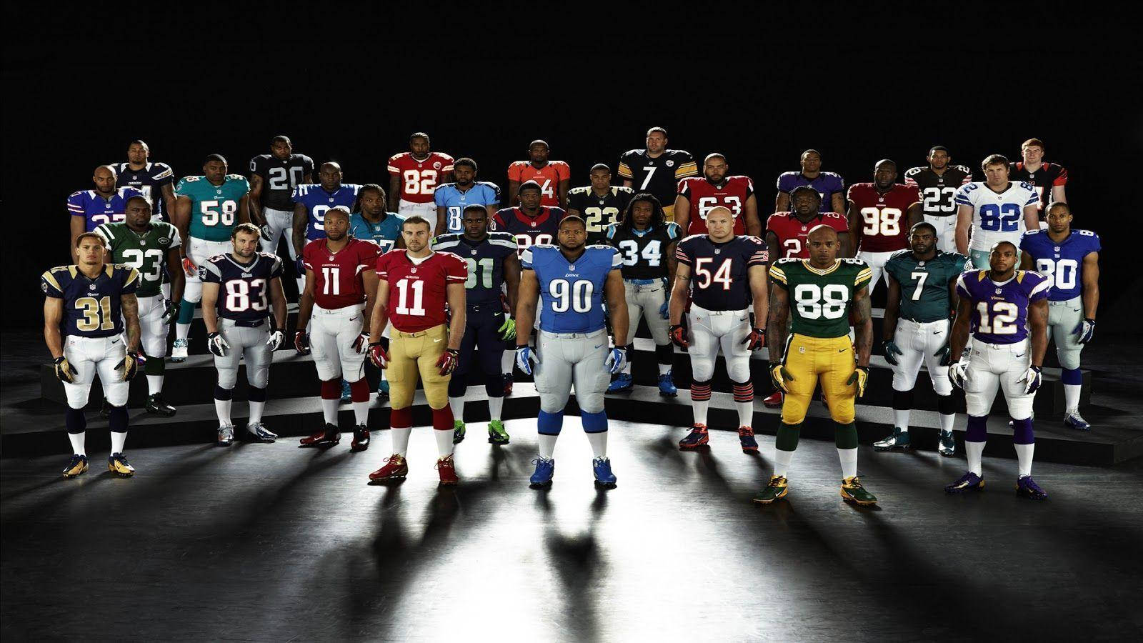 Футболисти от NFL Тапет