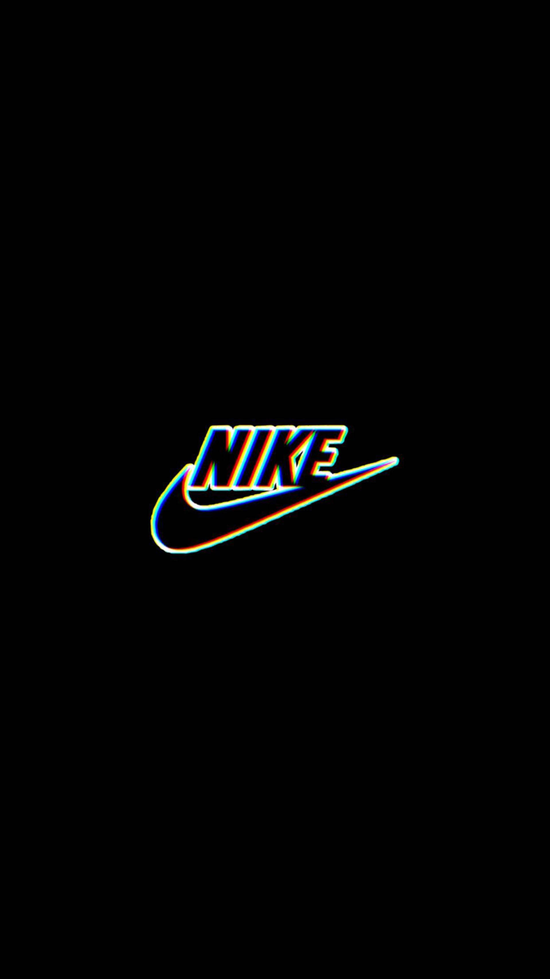 Трипи тъмен естетически Nike лого Тапет