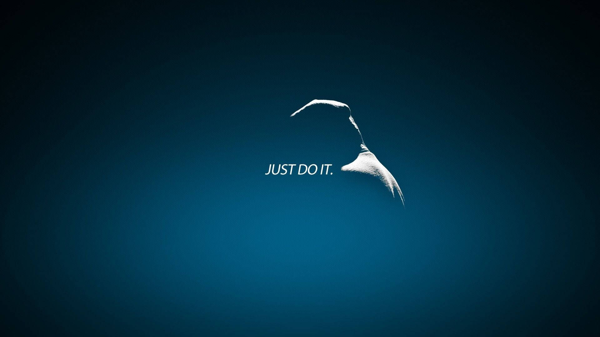 Готина минималистична Nike Just Do It Тапет